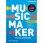 Magix Music Maker Plus Edition 2022 - Licence perpétuelle - 1 poste - A télécharger