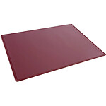 DURABLE Sous-main 530x400mm revêtement PP avec Rabat Transparent Rouge