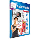 Micro Application - Pack autocollants transparents Micro Application A4