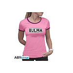 Dragon Ball - T-shirt femme Bulma rose - premium - Taille XL