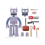 Les Simpson - Figurine Ultimates Robot Scratchy 18 cm