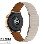 Avizar Bracelet pour Honor Magic Watch / GS3 Silicone Souple Attache Magnétique Gris