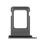 Clappio Tiroir Carte SIM pour iPhone 15 Pro et 15 Pro Max Nano SIM Noir
