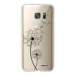 Evetane Coque Samsung Galaxy S7 360 intégrale transparente Motif Pissenlit Tendance