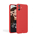 Jaym Coque pour Xiaomi 12 5G / 12X Premium Silicone Microfibre Rouge