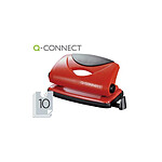 Q-CONNECT Perforateur 2 trous coloris rouge 10 feuilles