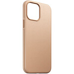 Nomad Coque pour iPhone 13 Pro Max Cuir Soft-touch Compatible MagSafe Horween beige