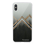 LaCoqueFrançaise Coque iPhone Xs Max 360 intégrale transparente Motif Trio Forêt Tendance