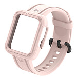 Avizar Bracelet pour Xiaomi Redmi Watch 2 Lite / Watch Lite / Redmi Watch 2 / Redmi Watch Silicone Bumper Ajustable  rose