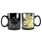 Game of Thrones - Mug effet thermique Map