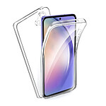 Evetane Coque Samsung Galaxy A54 360° intégrale Protection avant et arrière silicone transparente Motif