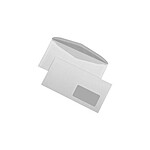 MAILMEDIA Pack de 1000 Enveloppes C6/5 gommées, avec fenêtre à droite