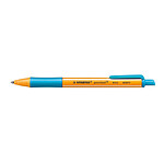 Stabilo stylo bille rétractable Pointball tracé 0,5 mm turquoise