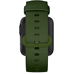 Avizar Bracelet pour Xiaomi Mi Watch Lite / Redmi Watch Silicone Soft touch Premium Vert Foncé Ajustable par Boucle Ardillon