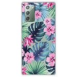 1001 Coques Coque silicone gel Samsung Galaxy Note 20 motif Tropical Aquarelle