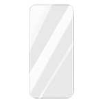 4smarts Verre Trempé pour iPhone 15 Plus Dureté 9H Second Glass Transparent