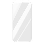 4smarts Verre Trempé pour iPhone 15 Dureté 9H Second Glass  Transparent