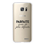 Evetane Coque Samsung Galaxy S7 360 intégrale transparente Motif Parfaite Avec De Jolis Défauts Tendance