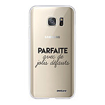 Evetane Coque Samsung Galaxy S7 360 intégrale transparente Motif Parfaite Avec De Jolis Défauts Tendance