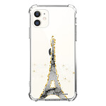 LaCoqueFrançaise Coque iPhone 11 anti-choc souple angles renforcés transparente Motif Illumination de paris