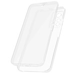 Avizar Coque pour Xiaomi Poco M4 Pro 5G et Redmi Note 11S 5G Intégrale Arrière Rigide Transparent et Avant Souple  transparent