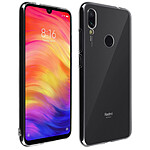 Avizar Coque Xiaomi Redmi Note 7 Silicone Souple et Film Verre Trempé 9H