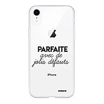 Evetane Coque iPhone Xr silicone transparente Motif Parfaite Avec De Jolis Défauts ultra resistant