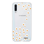 Evetane Coque Samsung Galaxy A70 360 intégrale transparente Motif Marguerite Tendance