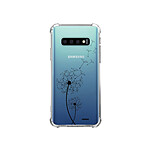 Evetane Coque Samsung Galaxy S10 anti-choc souple angles renforcés transparente Motif Pissenlit