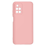 Avizar Coque pour Xiaomi Redmi 10 et 10 2022 Silicone Semi-rigide Finition Soft-touch Fine Rose