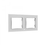 Shelly - Cadre mural Shelly Wall Frame Double W Blanc —Shelly