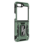 Avizar Coque Bague pour Samsung Z Flip Bumper Antichoc  Vert