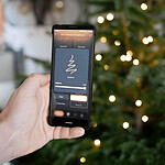 Woox - Guirlande d'éclairage de Noël à DEL intelligente de 20 mètres - R5168