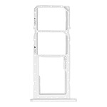Clappio Tiroir Carte SIM de Remplacement pour Samsung Galaxy A03s  blanc