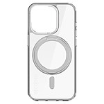 Decoded Coque MagSafe pour iPhone 15 Pro Bague Rotative Support Loop Stand Transparent