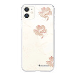 LaCoqueFrançaise Coque iPhone 11 360 intégrale transparente Motif Fleurs Blanches Tendance