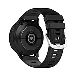 Avizar Bracelet pour Samsung Galaxy Watch Active 2 40mm Silicone Texturé Noir