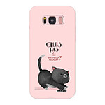 Evetane Coque Samsung Galaxy S8 Silicone Liquide Douce rose pâle Chuis pas du matin