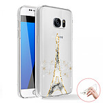 LaCoqueFrançaise Coque Samsung Galaxy S7 Edge 360 intégrale transparente Motif Illumination de paris Tendance