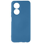 Avizar Coque pour Honor X7 Silicone Semi-rigide Finition Soft-touch Fine  Bleu