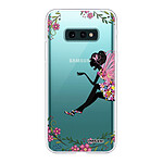 Evetane Coque Samsung Galaxy S10e 360 intégrale transparente Motif Fée Fleurale Tendance