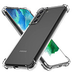 Evetane Coque Samsung Galaxy S22 5G Anti-Chocs avec Bords Renforcés en silicone transparente Motif Housse Protection