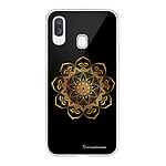 LaCoqueFrançaise Coque Samsung Galaxy A20e 360 intégrale transparente Motif Mandala Or Tendance