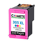COMETE  - 305XL - 1 cartouche compatible 305 XL pour Imprimante HP - Couleur - Marque française