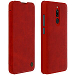Nillkin Etui pour Xiaomi Redmi 8 / 8A avec Porte-carte Cuir Qin Rouge