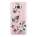 LaCoqueFrançaise Coque Samsung Galaxy S8 360 intégrale transparente Motif Fleurs Sauvages Tendance