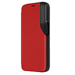 Avizar Étui Folio pour iPhone 15 Clapet Support Vidéo  Rouge