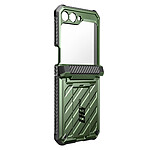 Supcase Coque pour Samsung Galaxy Z Flip 5 Antichoc Multicouche Clip ceinture Unicorn Beetle Pro  Army green