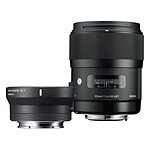 SIGMA Objectif 35mm f/1.4 DG HSM ART compatible avec Canon + Bague MC-11