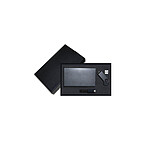 Polaroid - Set batterie externe en cuir 4000mAh, câble 2-en-1 et clé USB 4GO - PO1980-133 - Noir